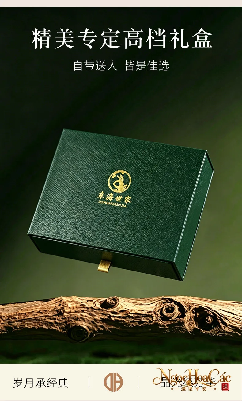 Vòng tay bích ngọc Hòa Điền cao cấp Đông Hải