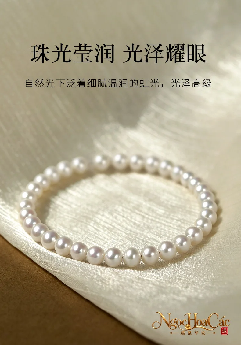 Vòng tay ngọc trai nước ngọt Đông Hải