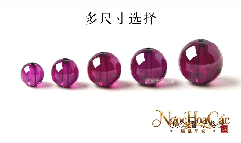 Hạt garnet (ngọc hồng lựu) rời Đông Hải