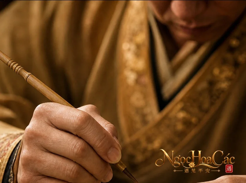 Nhẫn ngọc Hòa Điền nguyên khối Cung Lý