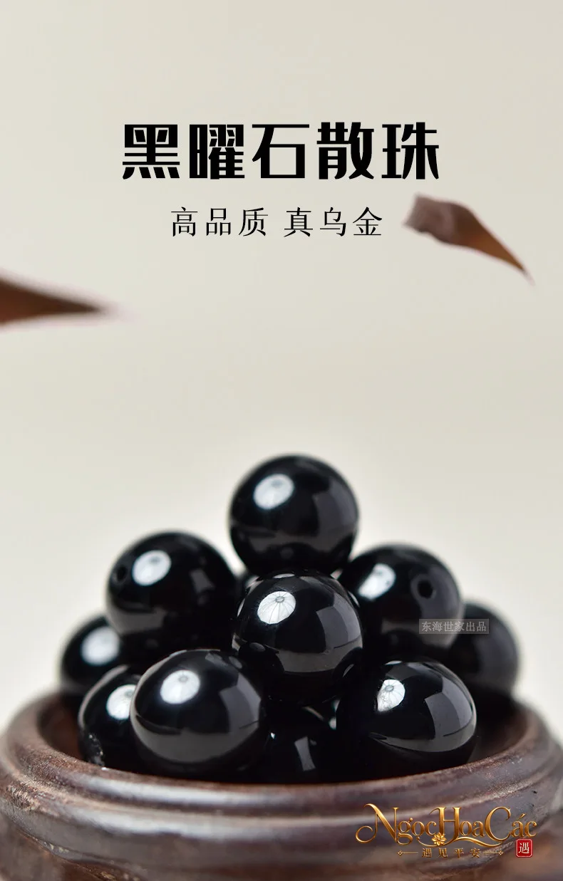 Hạt obsidian rời Đông Hải