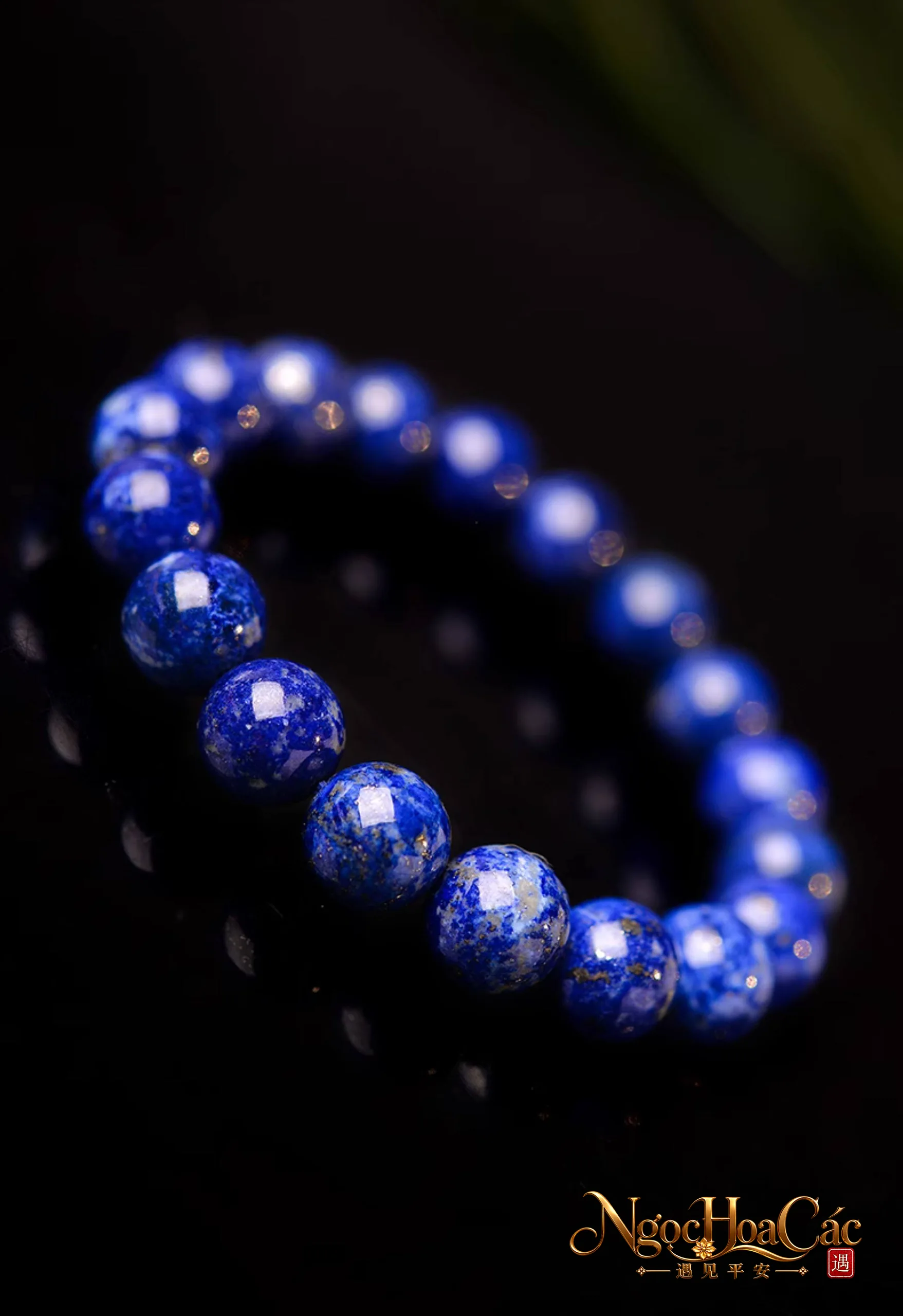 Vòng tay lapis lazuli Afghanistan Đông Hải