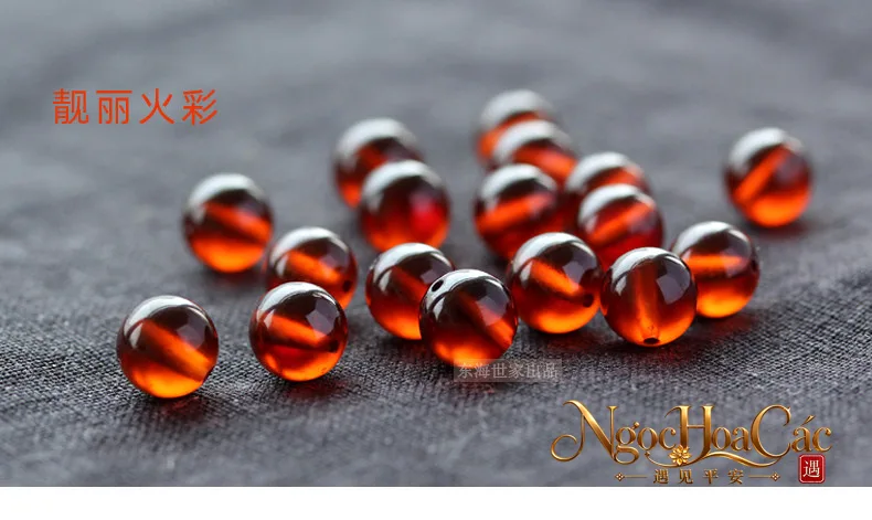 Hạt garnet (ngọc hồng lựu) rời Đông Hải