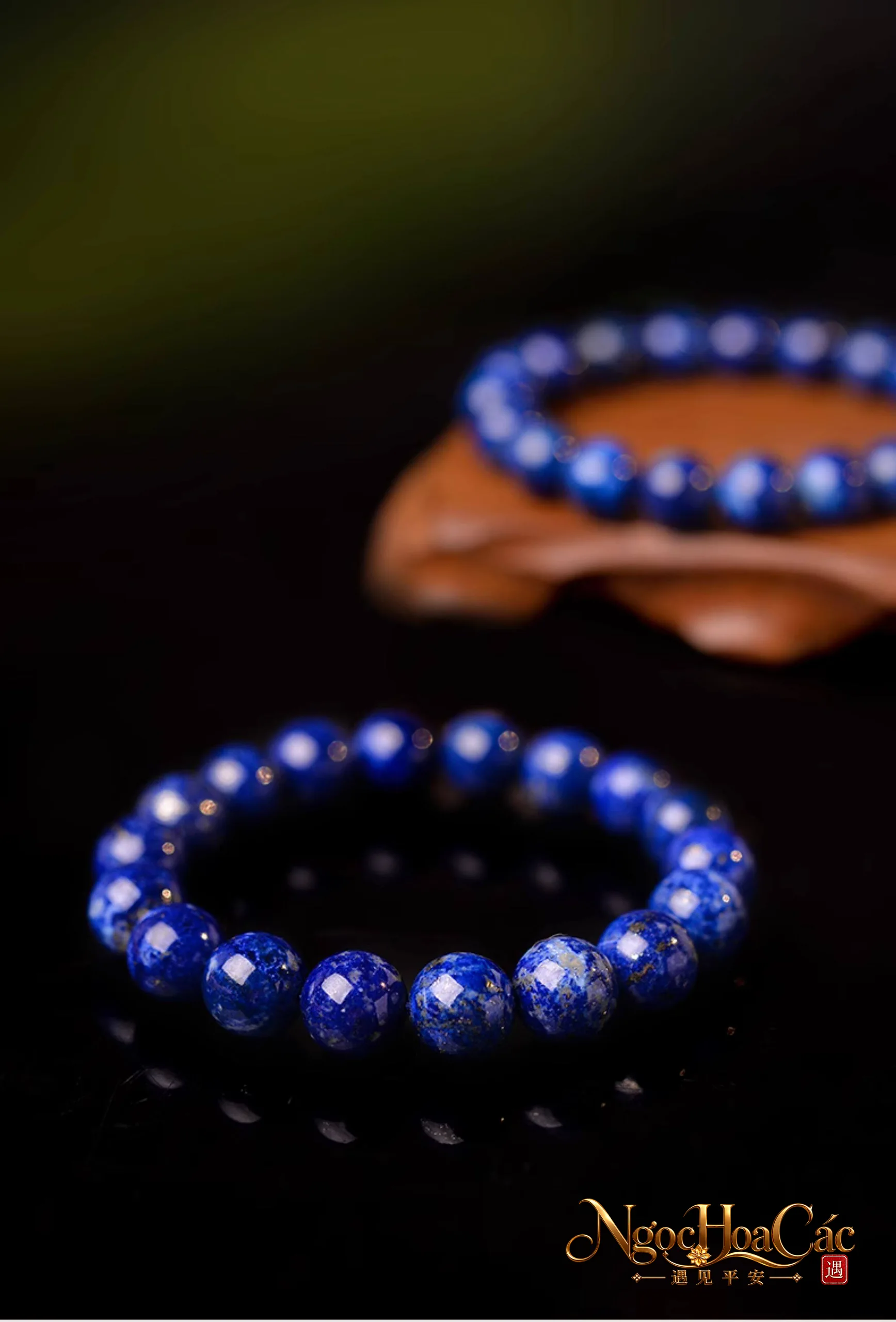 Vòng tay lapis lazuli Afghanistan Đông Hải