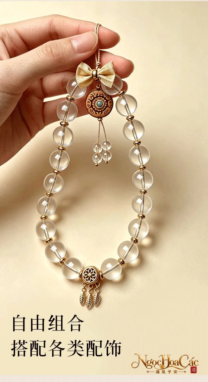 Hạt thạch anh trắng rời Đông Hải