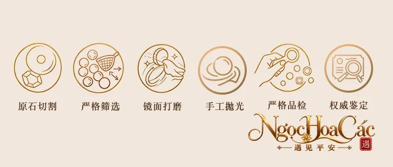 Vòng tay thạch anh vàng Đông Hải