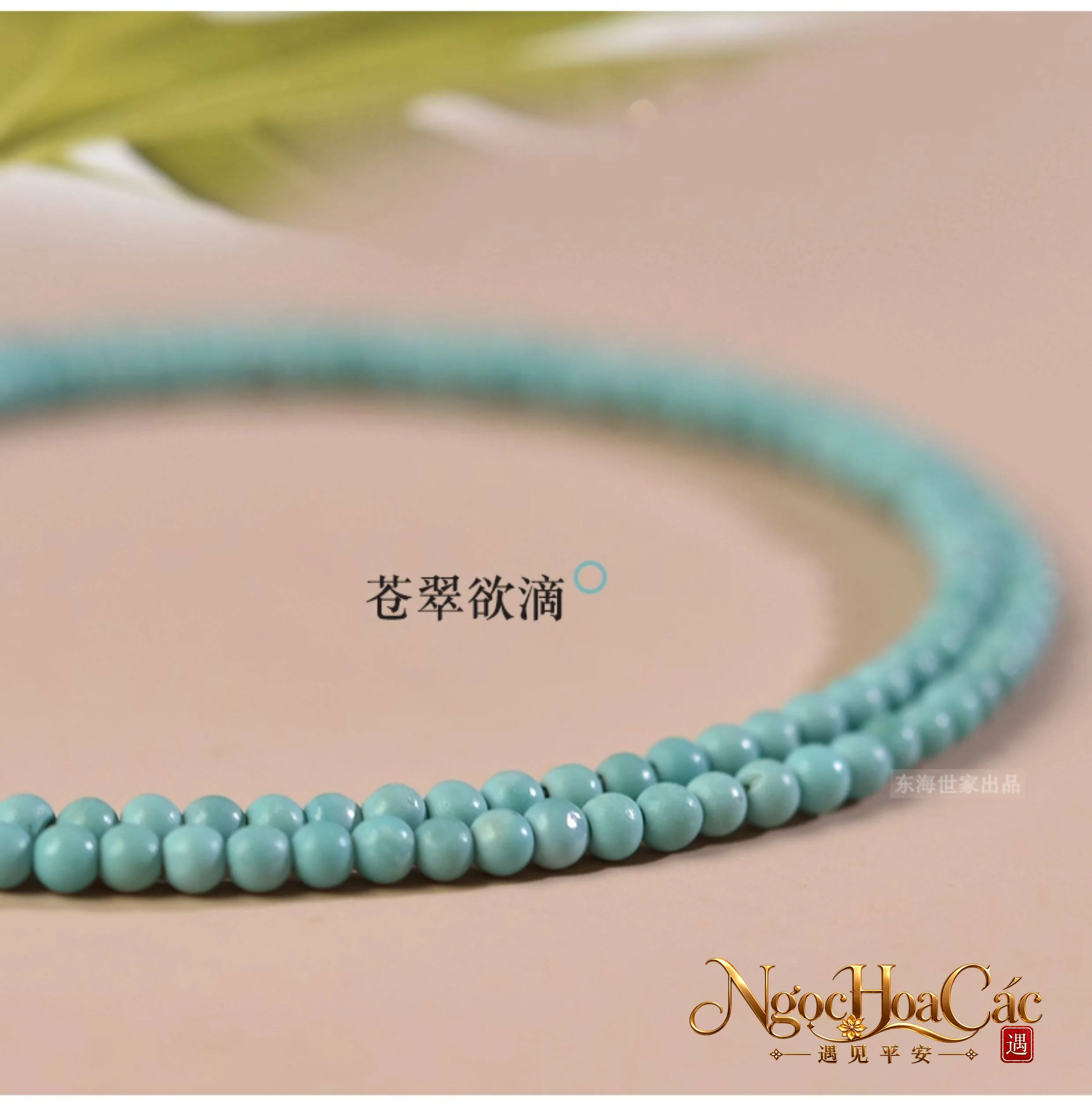 Vòng tay hạt siêu mảnh 2–4mm nhiều loại đá Đông Hải