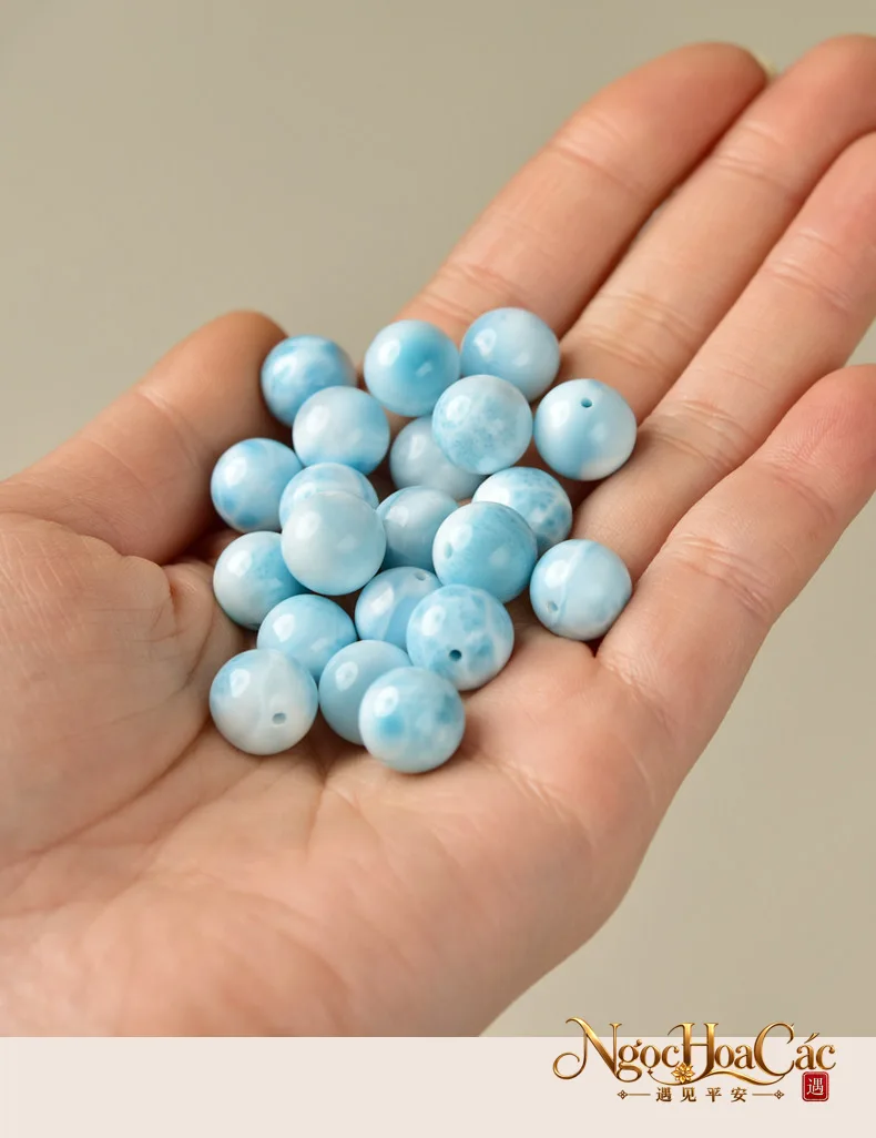 Hạt larimar (hải văn thạch) rời Đông Hải