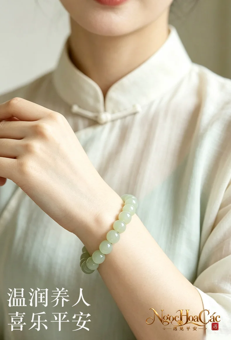 Vòng tay ngọc Hòa Điền Đông Hải