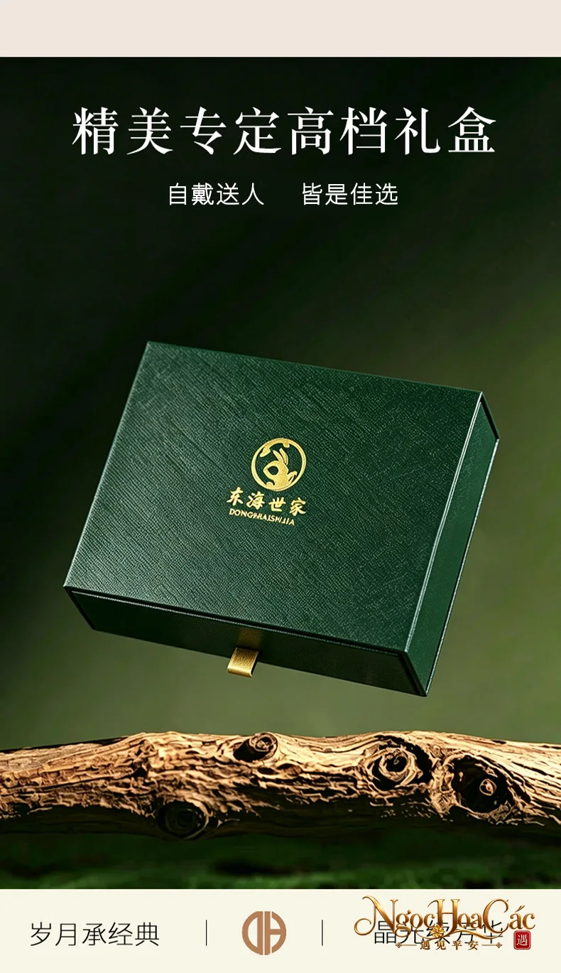 Vòng tay nam hồng lửa Đông Hải