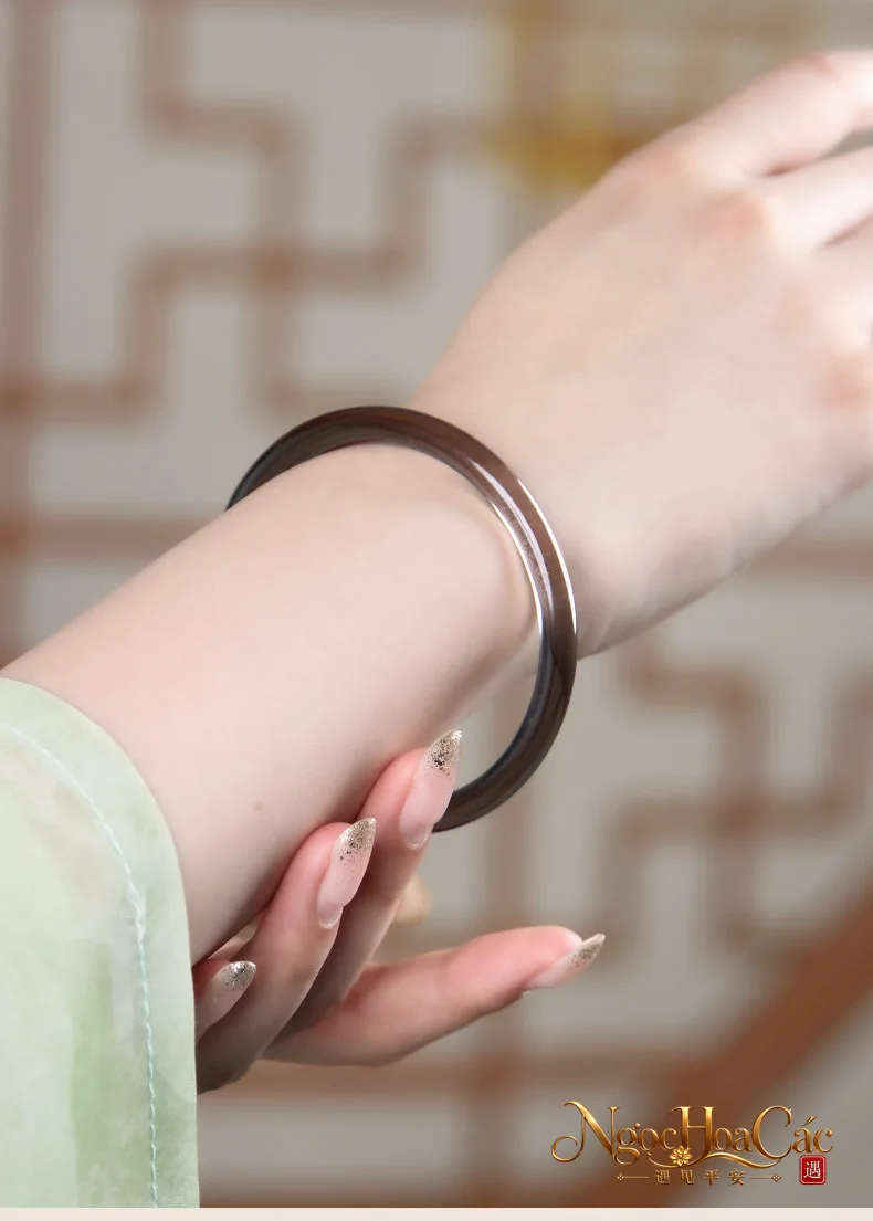 Vòng kiềng obsidian băng chủng Đông Hải