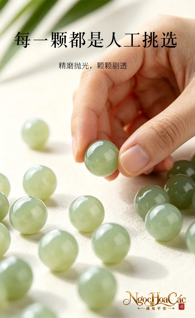 Vòng tay ngọc Hòa Điền Đông Hải