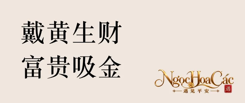Vòng tay thạch anh vàng Đông Hải