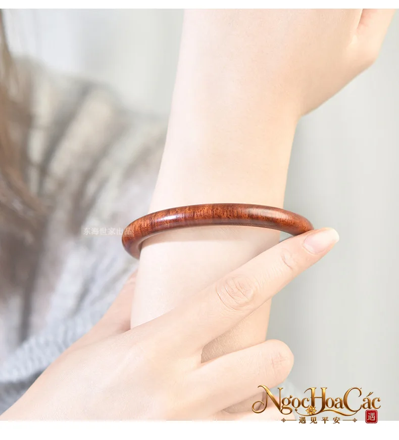 Vòng kiềng gỗ đàn hương Đông Hải