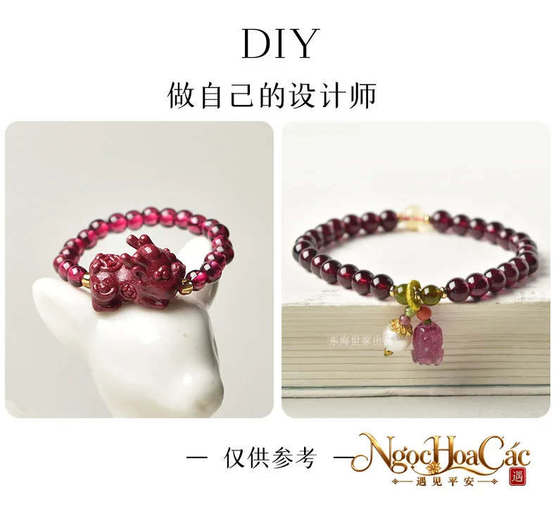 Hạt garnet (ngọc hồng lựu) rời Đông Hải